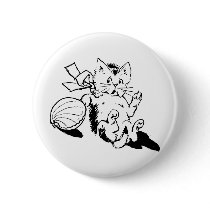 Kitten Tshirts and Gifts 395 Buttons