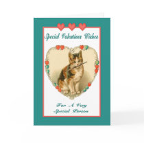 Kitten Valentine Card - Friendship by Memory_Lane Kitten Valentine Card - Friendship