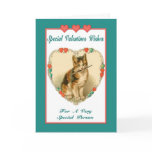 Kitten Valentine  Card - Friendship