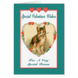 Kitten Valentine  Card - Friendship