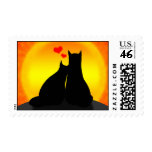 Kitten Valentine Postage Stamp