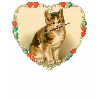 Kitten Valentine Tee Shirt
