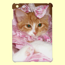 Kitten Wearing Dress iPad Mini Case ipad mini cases