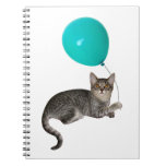 Kitten with Balloon notebooks