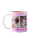 Kittens cup mugs by KatAnnette Kittens cup mugs