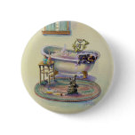 KITTENS in the BATHTUB by SHARON SHARPE buttons