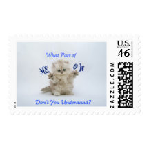 Kittens Meow Attitude Stamp