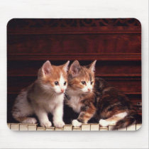 Kittens on piano mousepad