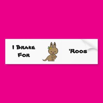 Kittie Kangaroo s Zazzle_bumpersticker Kittie Kangaroo s Zazzle_bumpersticker