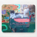 Kitties At Fairy Land Carney mousepads