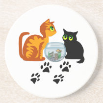 Kitties At Play coasters