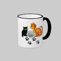 Kitties At Play mugs