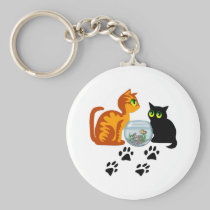 Kitties At Play keychains