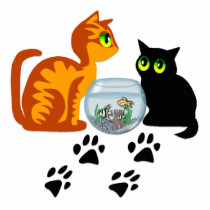 Kitties At Play photo sculptures