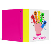 Kitties Finger Puppets Design Binder