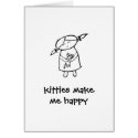 kitties make me happy cards by tinkerfred kitties make me happy cards