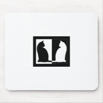 Kitties on a mouse pad mousepads
