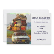 Kitties on the Move Address Change Card Template invitation