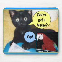 KITTY AND FRED mousepads by KABSANNIE KITTY AND FRED mousepads