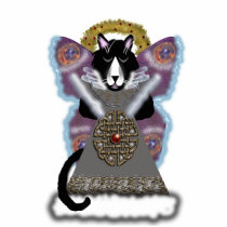 kitty angel photo sculptures