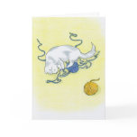 Kitty at Play Greeting Card Kitty at Play Greeting Card