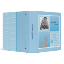 Kitty - blue binder binders