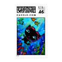 Kitty Bobbin Fishes Close Up Stamps by hannahdisney Kitty Bobbin Fishes Close Up Stamps
