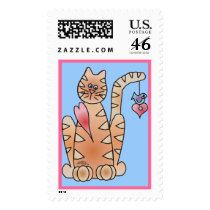 KITTY! by SHARON SHARPE postage