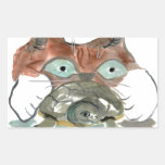 Kitty Cat Clutches his Turtle Pal Sticker