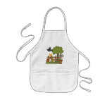 Kitty Cat In the Garden Aprons