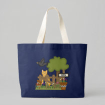 Kitty Cat In the Garden bags