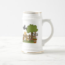 Kitty Cat In the Garden mugs