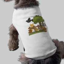 Kitty Cat In the Garden pet clothing