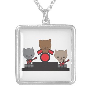 Kitty Cat Kawaii Band Necklace