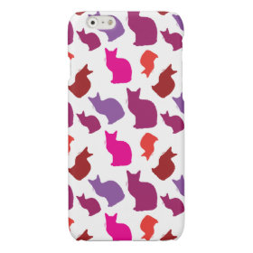 Kitty Cat Lover Pattern iPhone 6 Case Glossy iPhone 6 Case