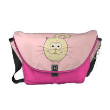 Kitty-cat Messenger Bags