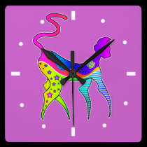 Kitty Cat (Paw) Wall Clock wall clocks