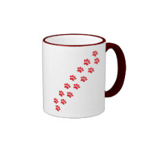 Kitty Cat Paws Coffee Mugs