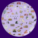 kitty cat plate plates