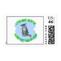 kitty cat postage stamp