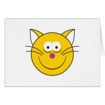 Kitty Cat  Smiley Face cards
