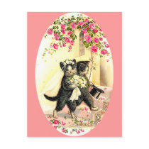Kitty Cat Wedding Postcards