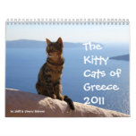 Kitty Cats of Greece Wall Calendar