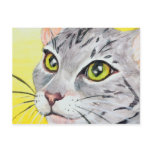 Kitty Closeup Postcard