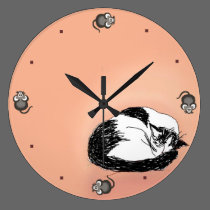 Kitty Dreams wall clocks