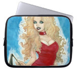 Kitty Electronics Sleeve laptop sleeves by ArtofJamesAdams Kitty Electronics Sleeve laptop sleeves