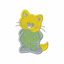 Kitty embroidered shirts