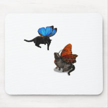 kitty fairies at play mouse pads