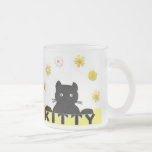 Kitty Flowers Coffee Mug