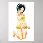Kitty Girl Posters